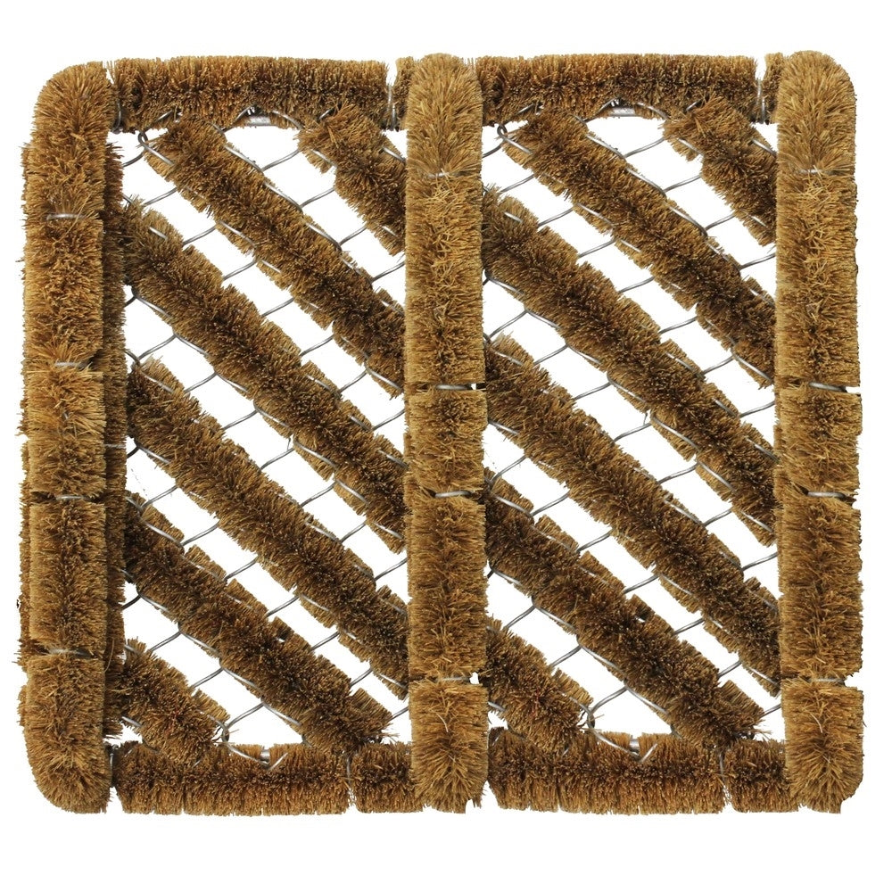 JVL Boston Brush Boot Scraper Mat 30 x 35cm