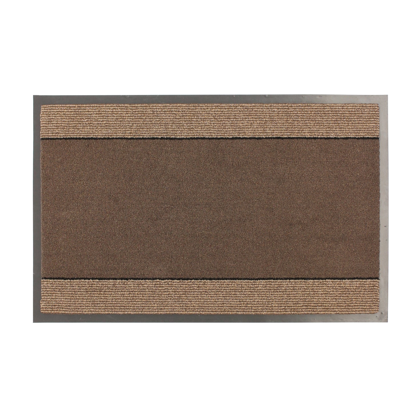JVL Miracle Brown Barrier Mat 60 x 90cm