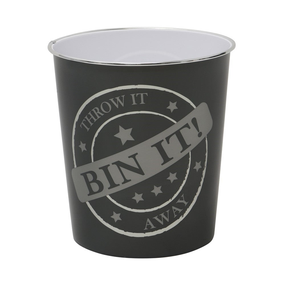 JVL Bin It Plastic Waste Paper Bin