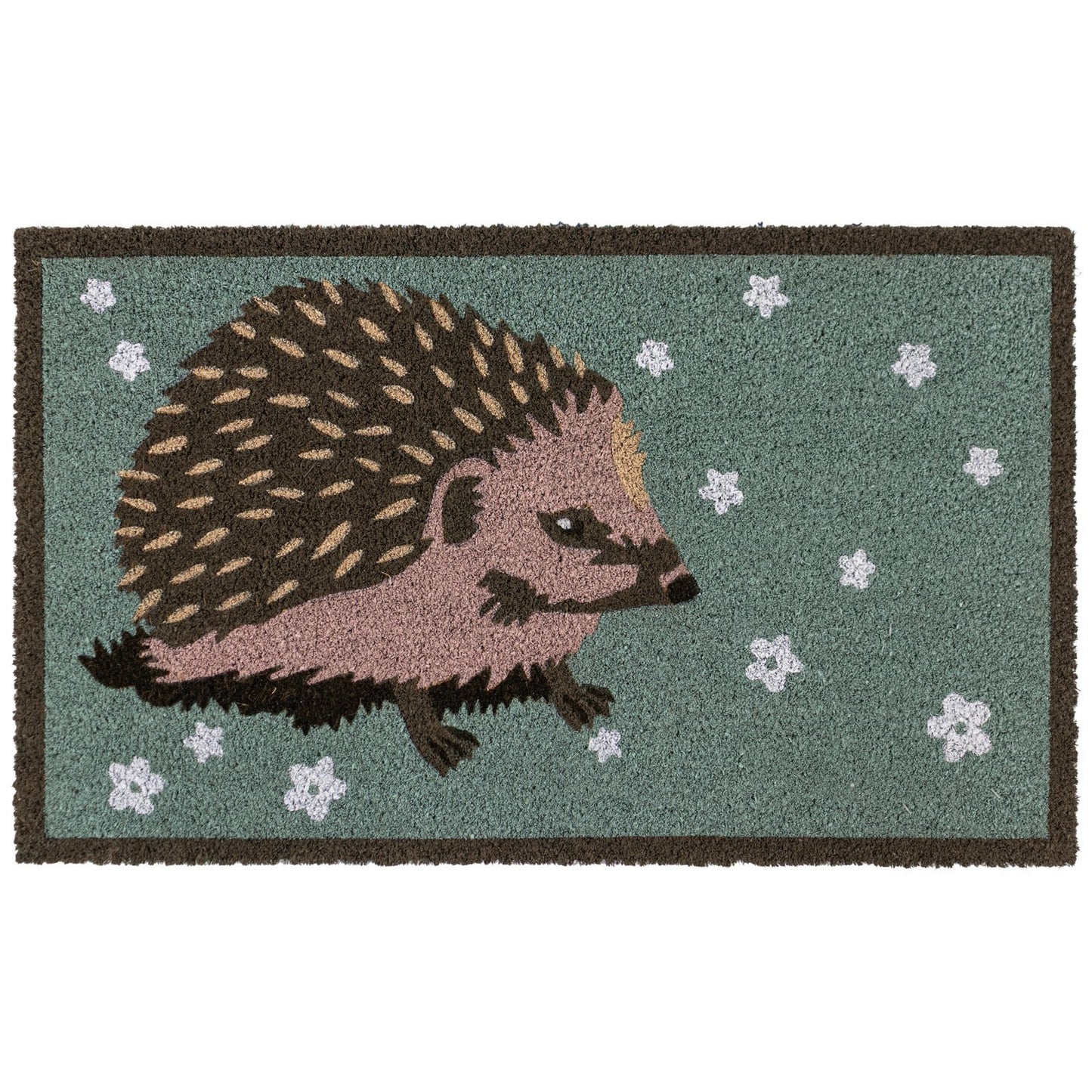 JVL Eco Friendly Hedgehog Door Mat 45 x 75cm