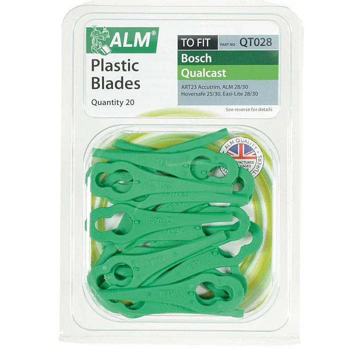 ALM QT028 Plastic Blades 20 Pack