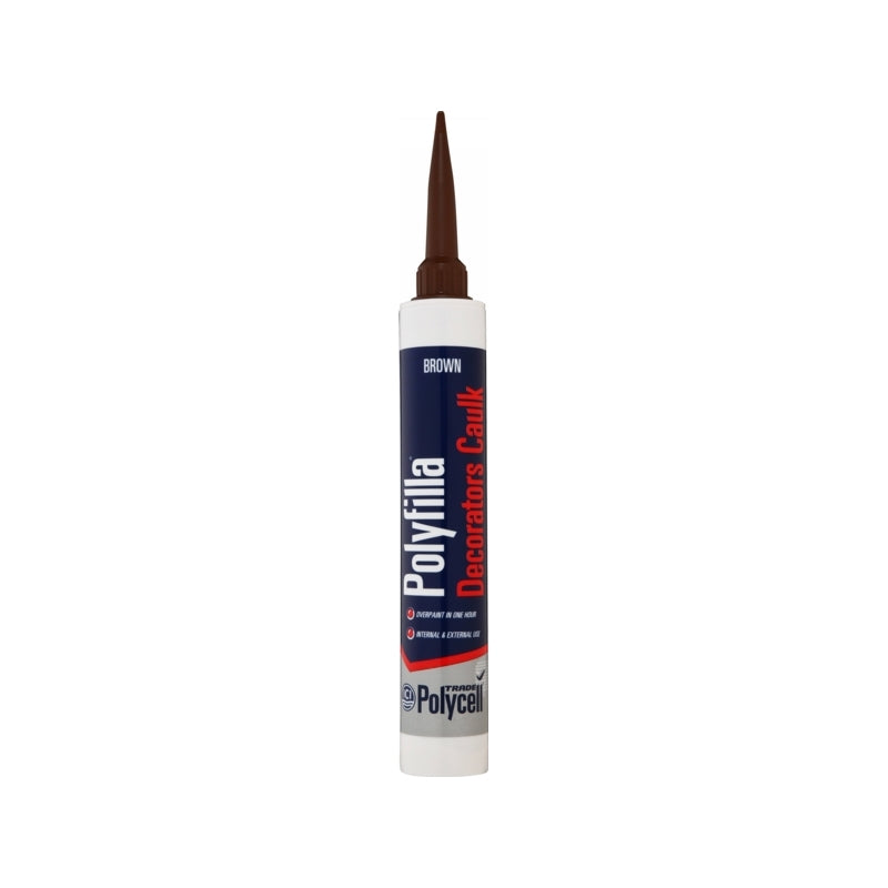 Polycell Brown Decorators Caulk 380ml