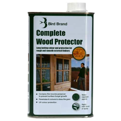 Bird Brand Complete Wood Protector Clear 1L