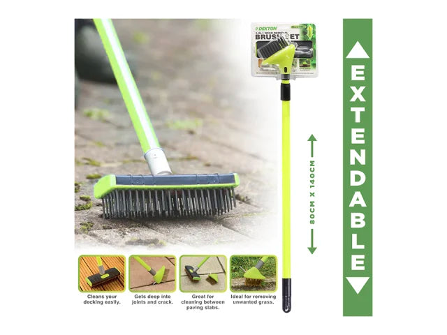 Dekton DTG4095 3 in 1 Weed Removal Brush Set