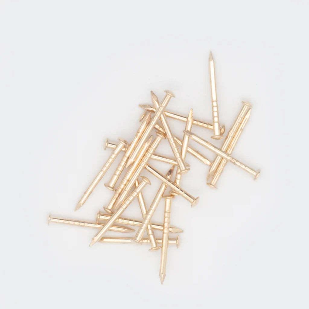 Challenge 20mm Brassed Escutcheon Pins 30g