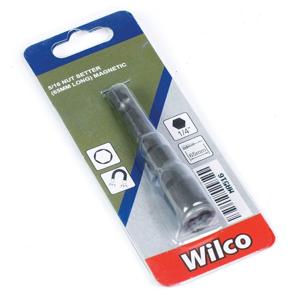 Wilco 10mm x 65mm Long Magnetic Nut Setter