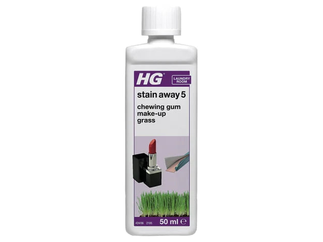 HG Stain Away 5 for Makeup, Marker Pen, Chewing Gum, Soil & Water Based Paint