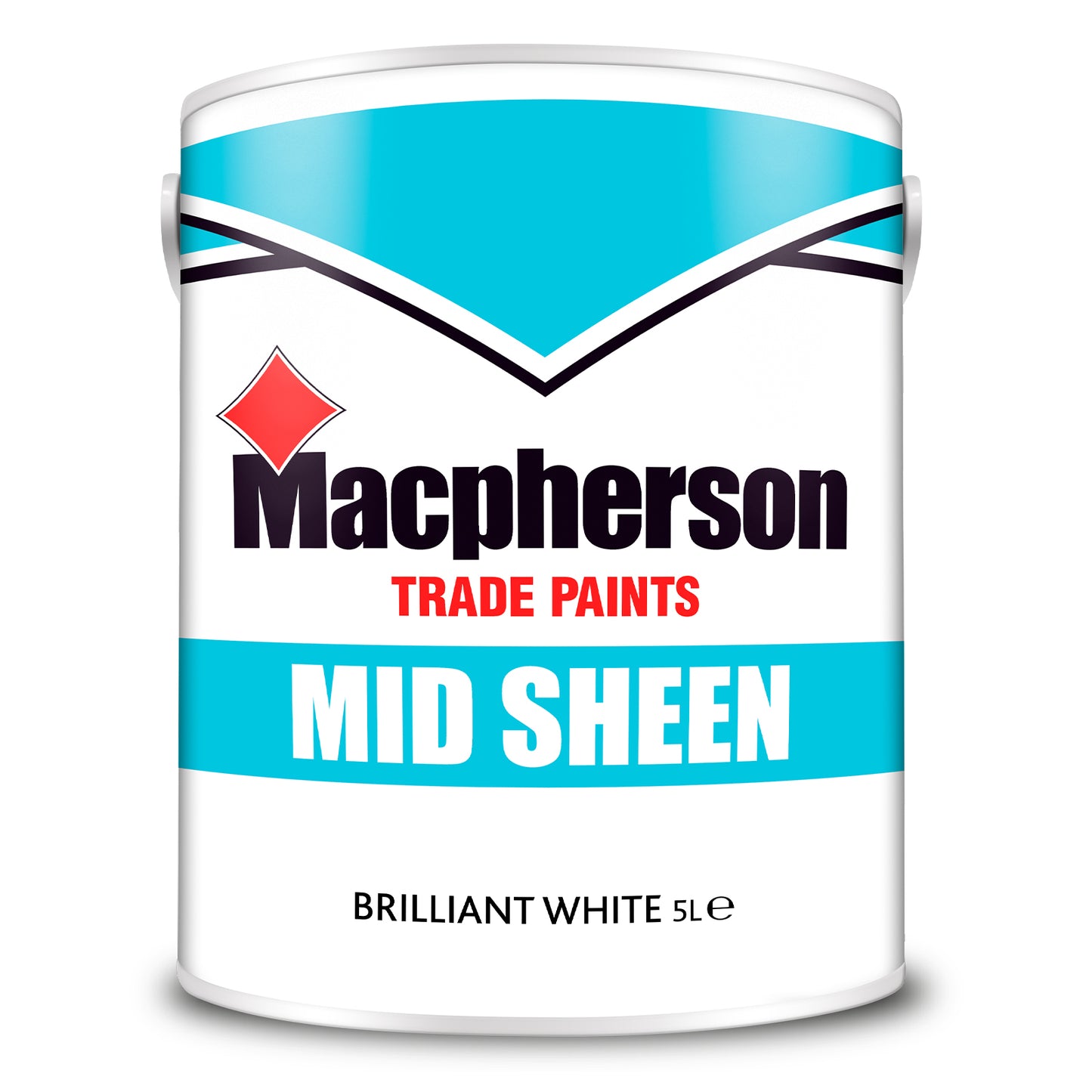 Macpherson Trade Mid Sheen Brilliant White 5L