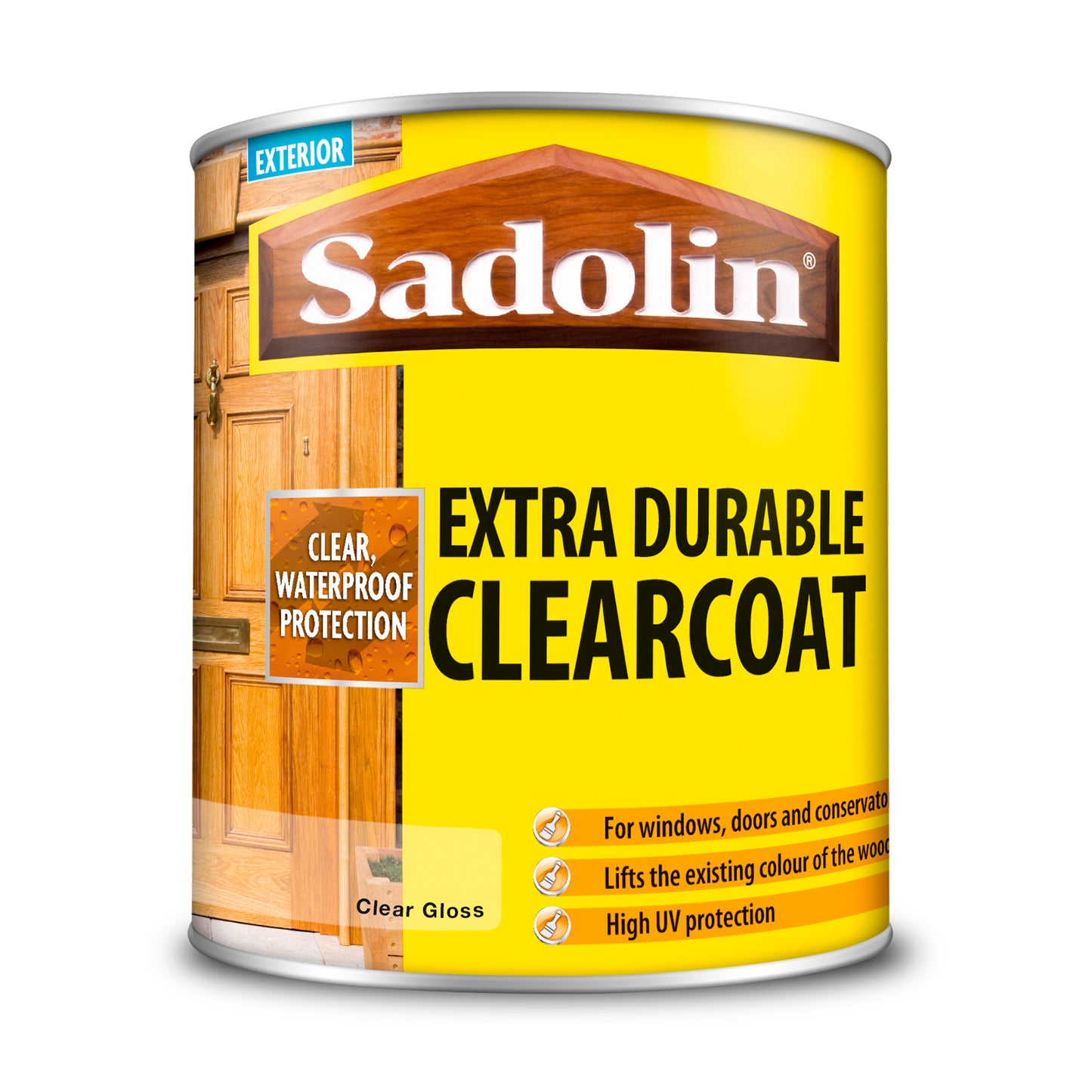 Sadolin Extra Durable Clearcoat Clear Gloss 1L