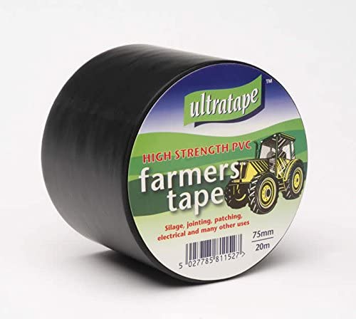 Ultra Tape High Strength PVC Farmers Tape 75mm x 20m