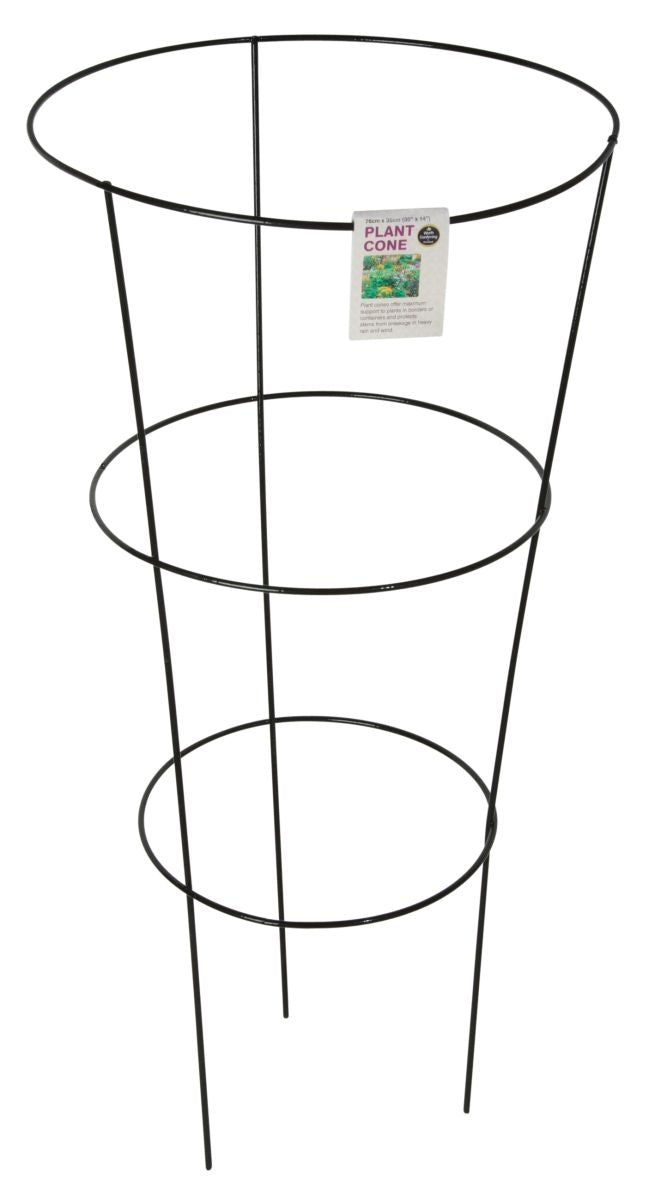 Garland Black Plant Cone 61cm x 25cm