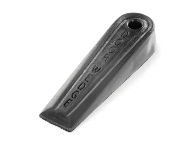 Securit Black Door Wedge 125mm 2 Pack