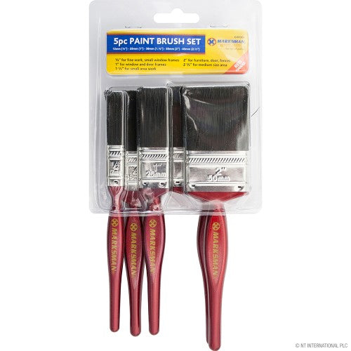 Marksman Essentials 5 Piece Paint Brush Set