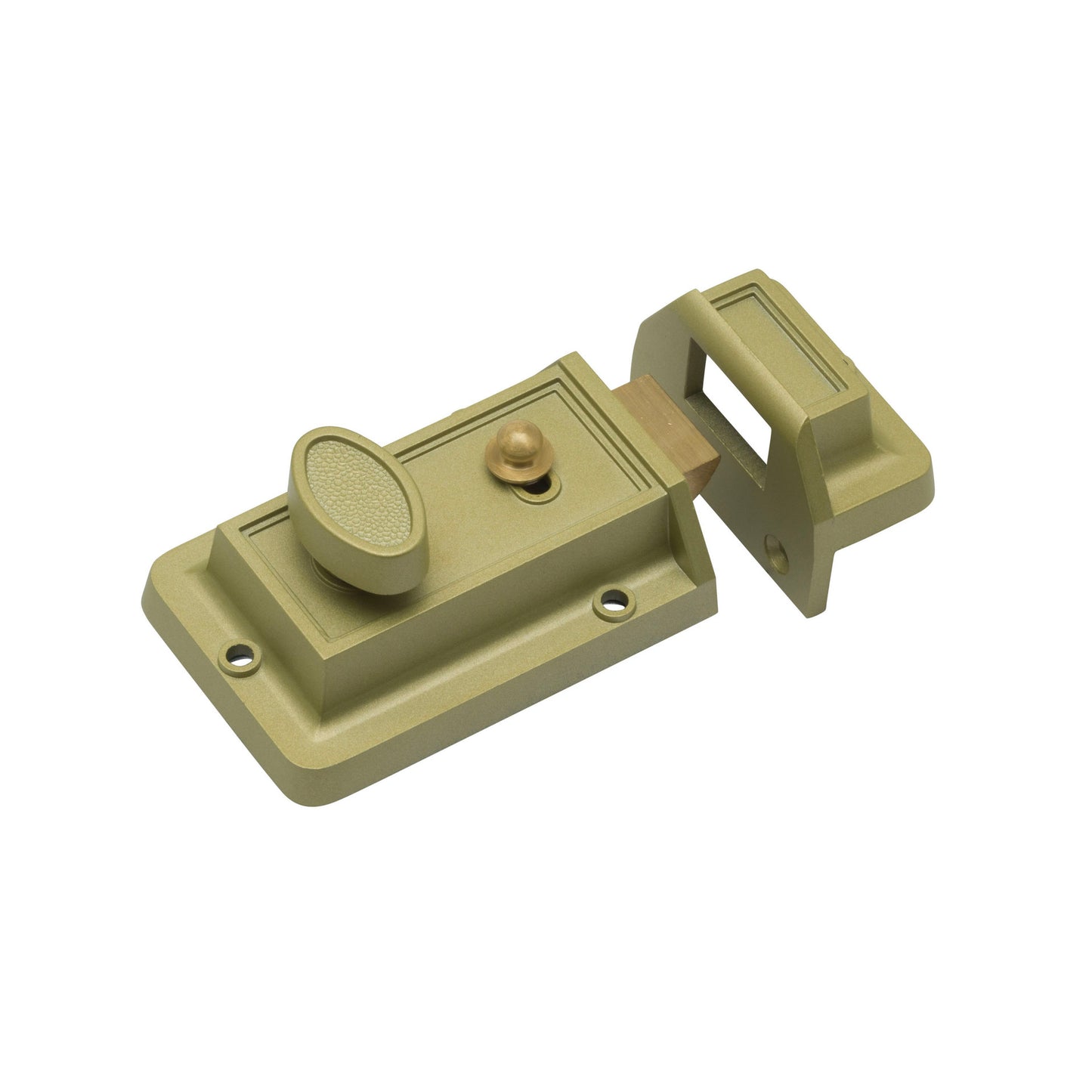 Sterling Traditional Standard Champagne Nightlatch Lock