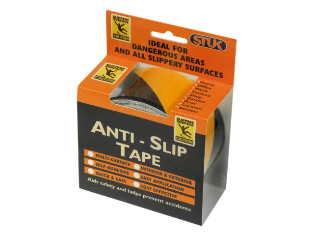 Stuk Anti Slip Hazard Tape 50mm x 3m