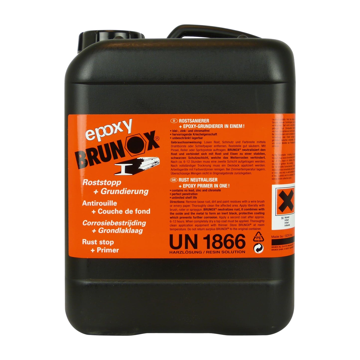 Brunox Epoxy Rust Stop & Primer 5L