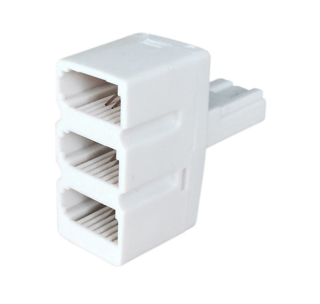 VF Connected 3 Way Telephone Adaptor