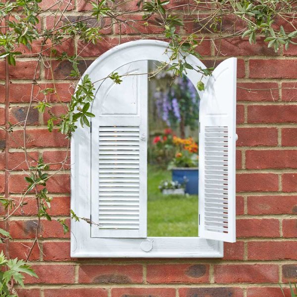 Smart Garden Silvergris Louvre Home & Garden Mirror