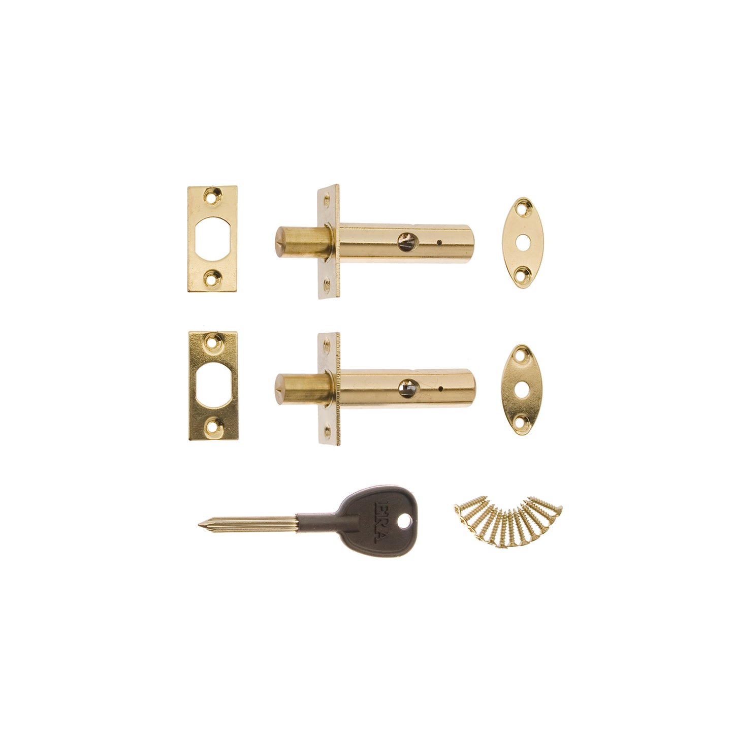 Era 838-33 Security Rack Bolt 2 Pack with Key