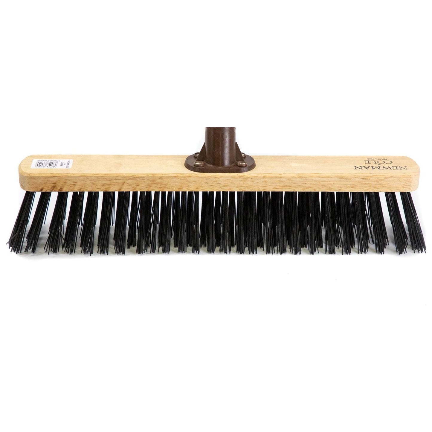 Newman & Cole 18” Stiff PVC Brush Head with Plastic Socket