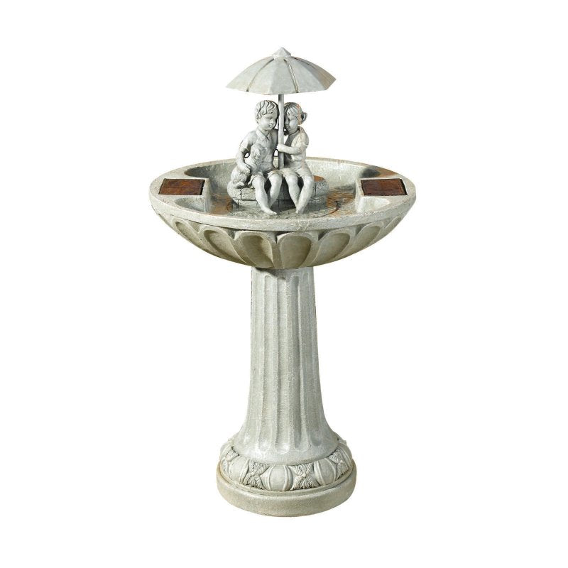 Smart Garden Umbrella Solar Water Feature