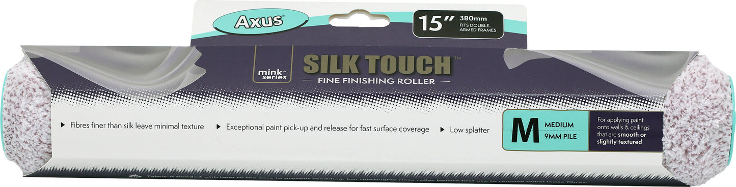 Axus Decor Silk Touch Fine Finishing Roller Medium Pile 15"