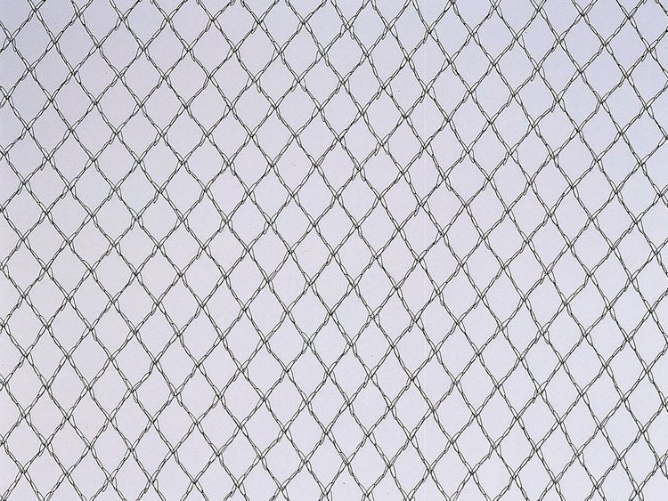 Apollo Black Heavy Knitted Net - Sold Per Metre