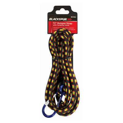 Blackspur BD362 72" Bungee Strap with Carabiner Hook