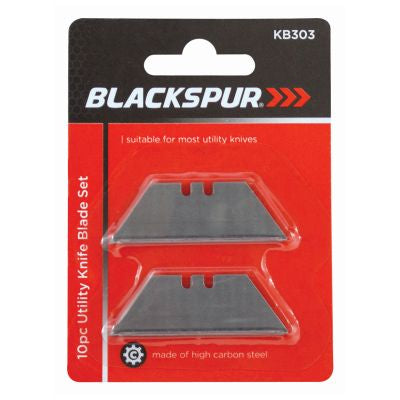 Blackspur Utility Knife Blades 10 Pack