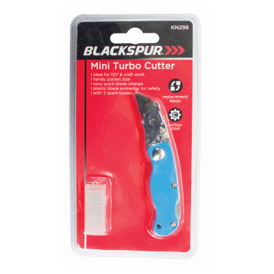 Blackspur Mini Turbo Cutter with 3 Replacement Blades