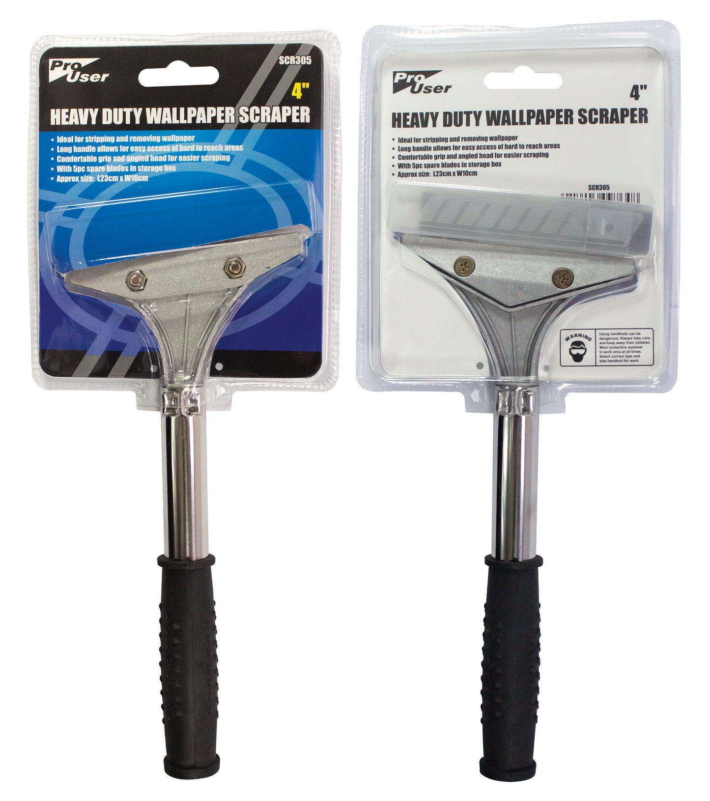 Blackspur SCR305 4" Heavy Duty Wallpaper Scraper