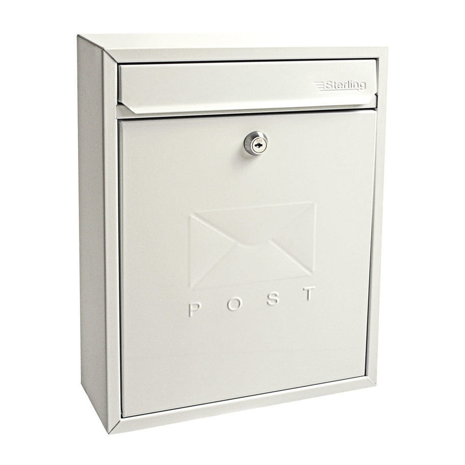 Burg Wachter Compact Post Box White