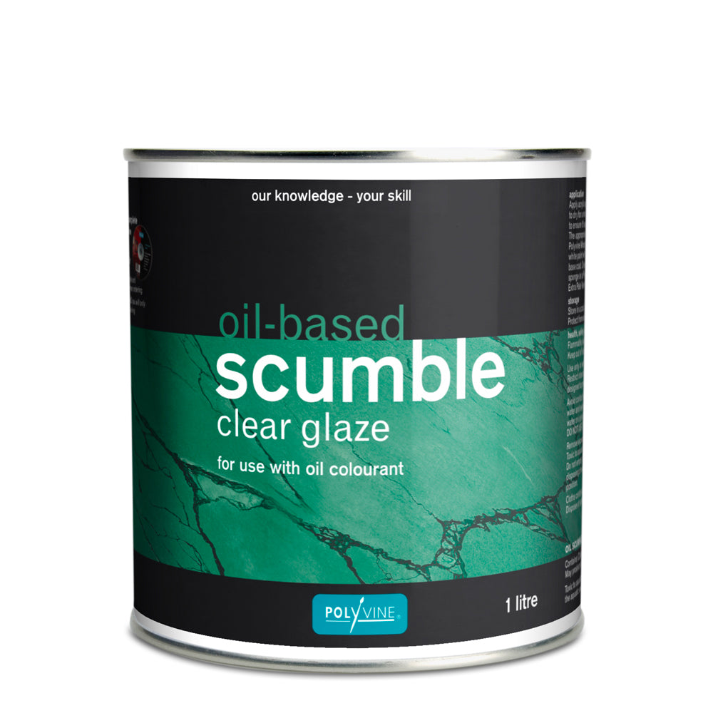 Polyvine Oil Based Scumble Clear Glaze 1L