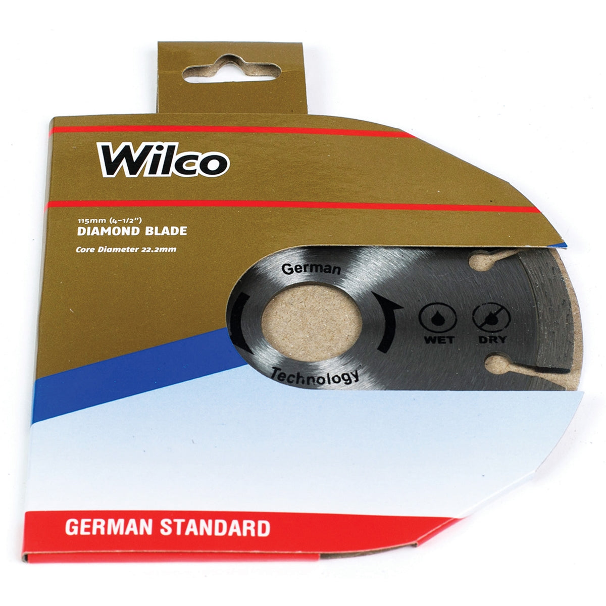 Wilco DD115C 115 x 22.2mm Tile Cutting Diamond Blade