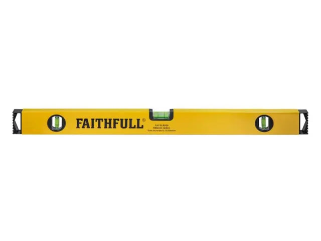 Faithfull 3 Vial Box Level 60cm