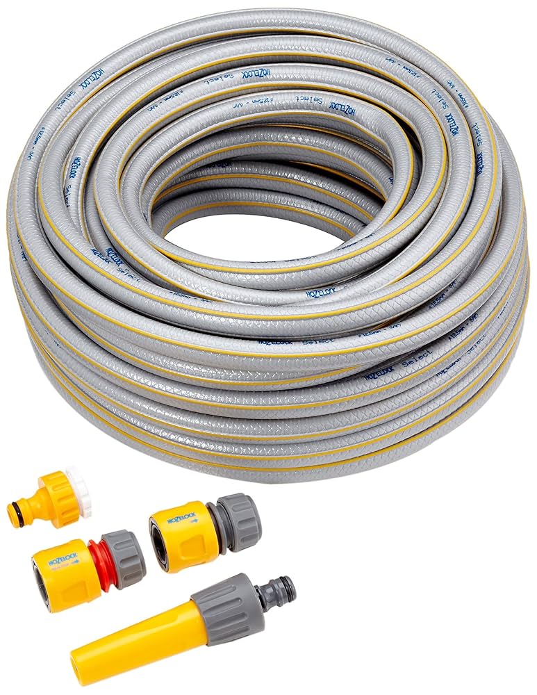 Hozelock 12.5mm 25m Loose Select Hose with Fittings