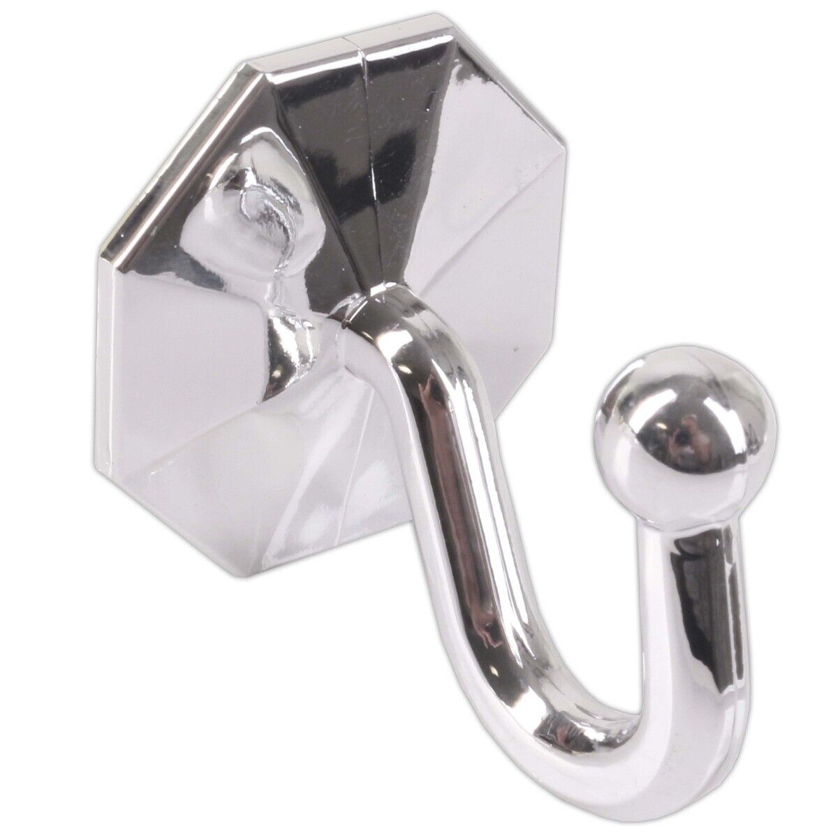 StarPack Curtain Tie Back Self Adhedive Chromed