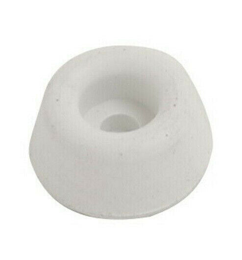 StarPack White Seat Buffers 19mm 5 Pack
