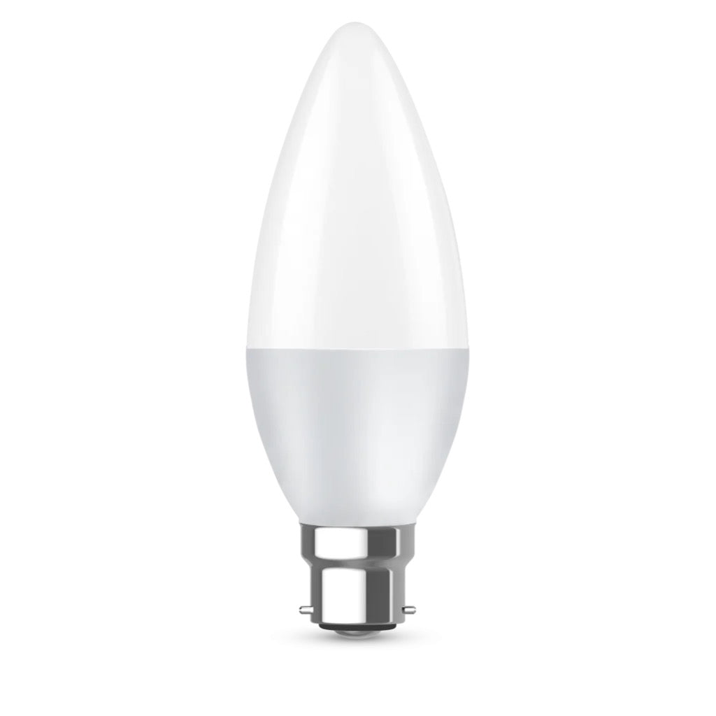 Kosnic LED Dimmable BC 40W Candle Warm White
