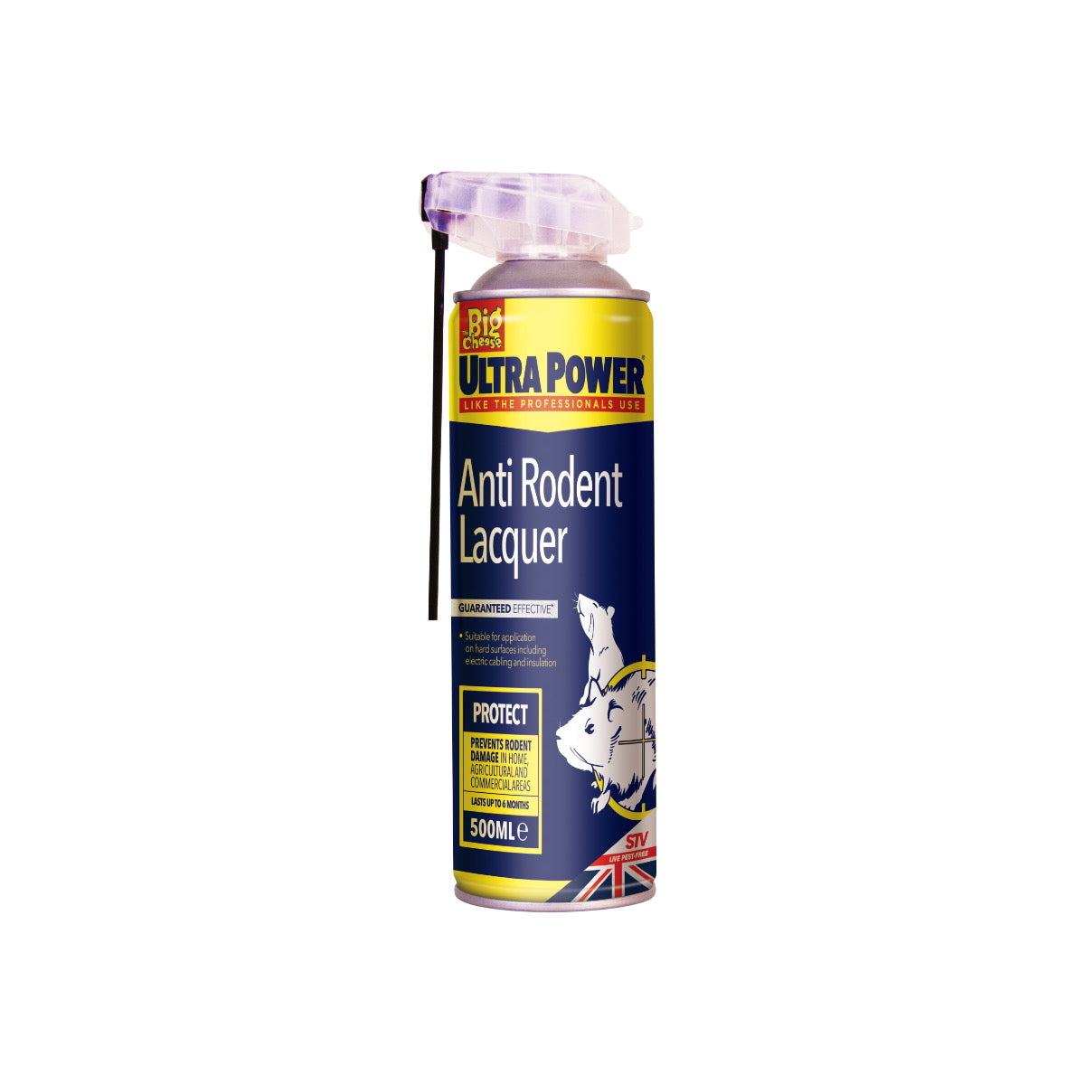 STV Ultra Power STV402 Anti Rodent Dual Action Lacquer 500ml