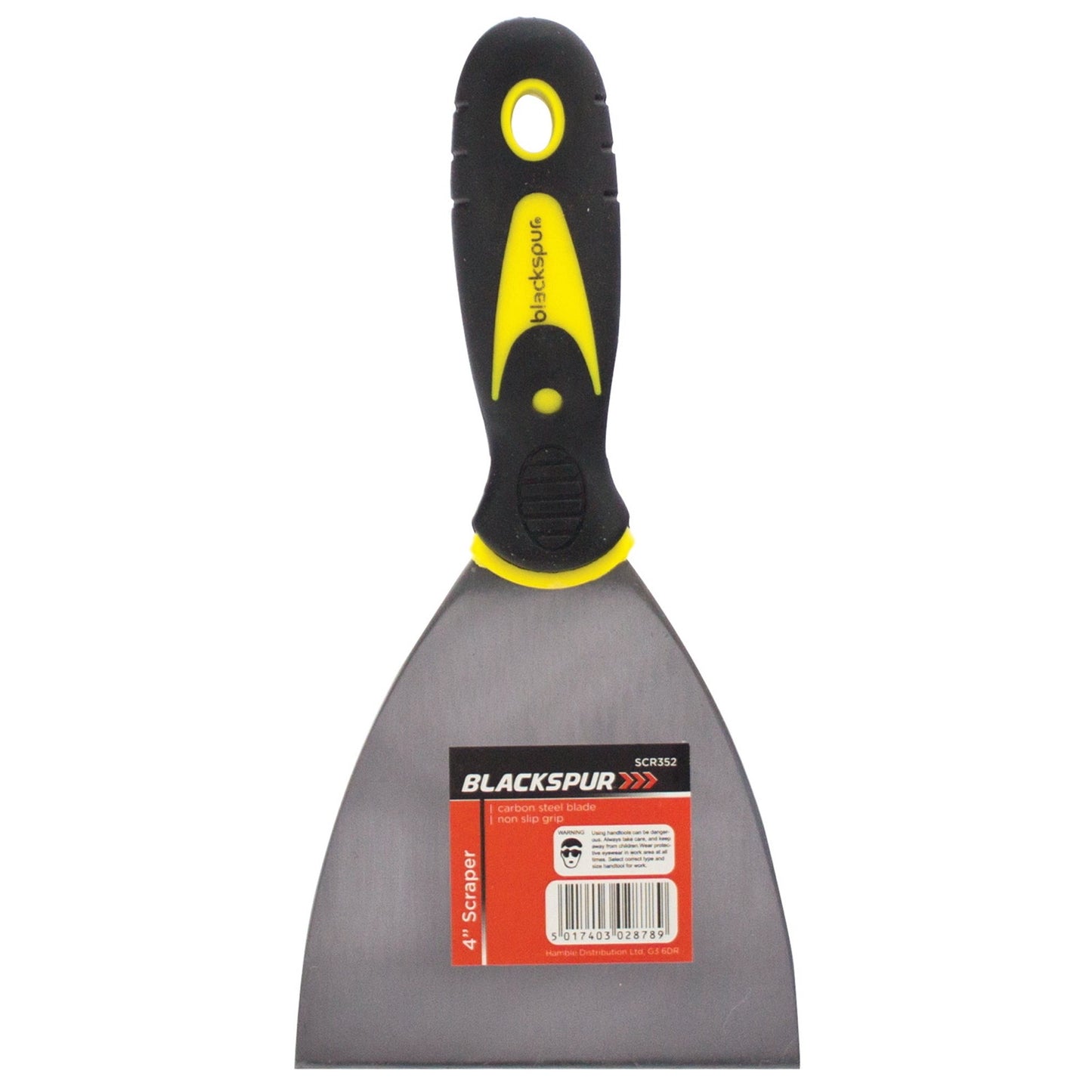 Blackspur SCR352 4" Scraper with Non Slip Grip