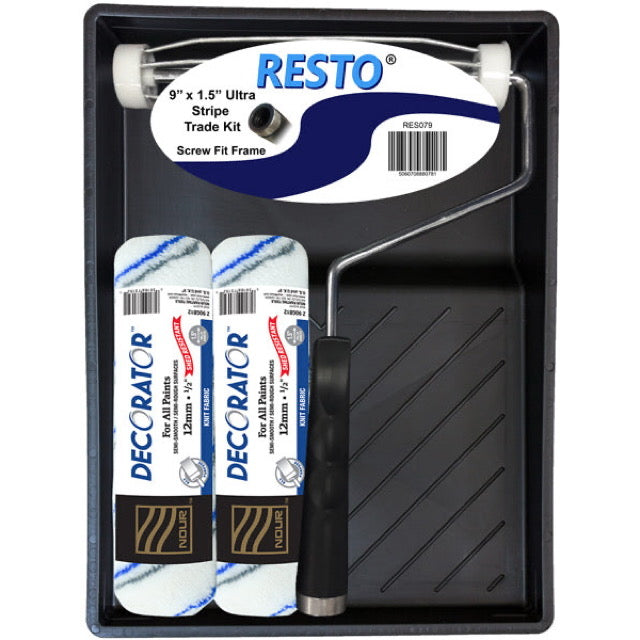Resto 9” Ultra Stripe Roller Kit