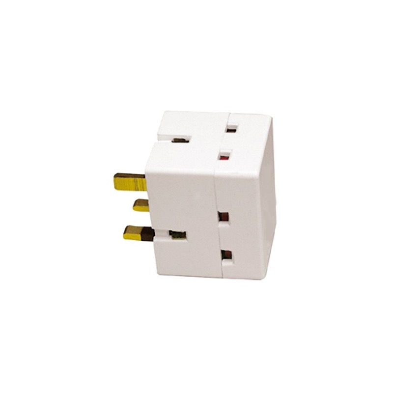 Pifco 3 Way Plug In Adaptor