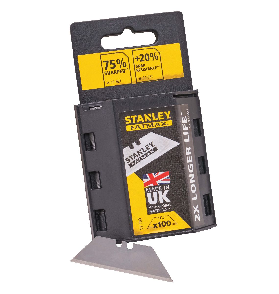 Stanley Fatmax 100 Pack Replacement Utility Knife Trimming Blades
