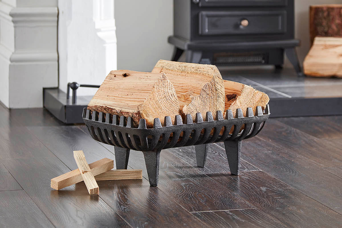 Inglenook Cast Iron Log Basket