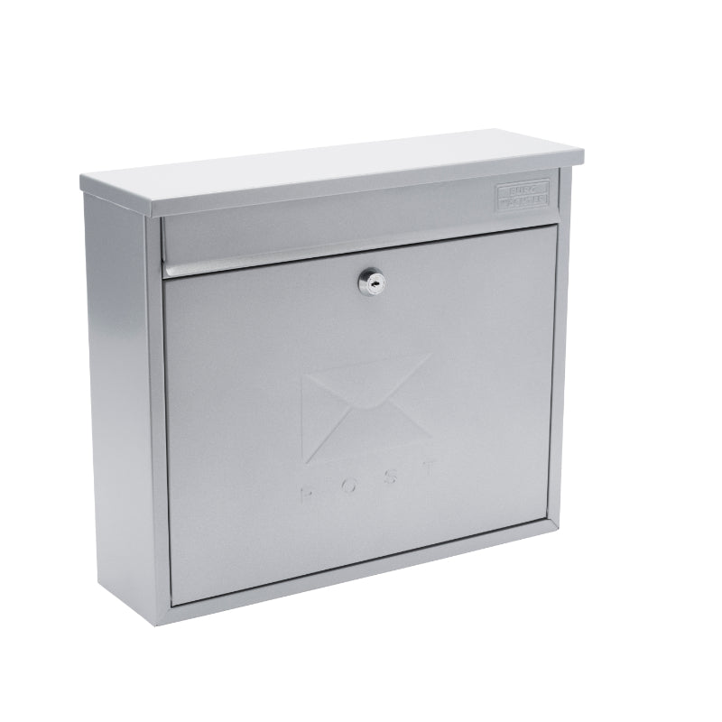 Burg Wachter Elegance Post Box Silver