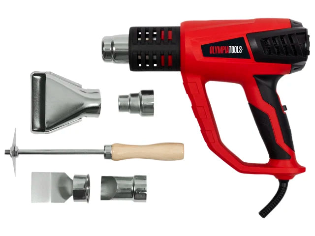 Olympia 2000W Heat Gun with 5 Accessories