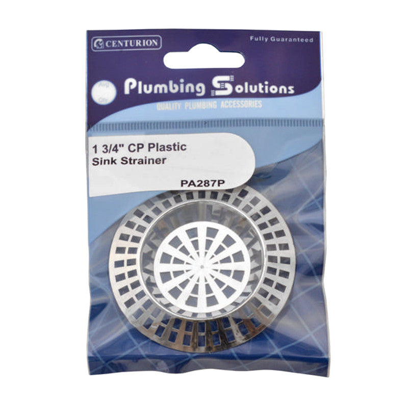 Centurion PA287P Chrome 1 3/4" Sink Strainer