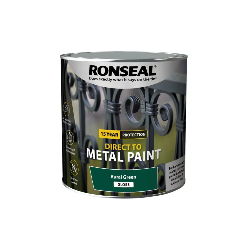 Ronseal Direct To Metal Gloss Rural Green 2.5L