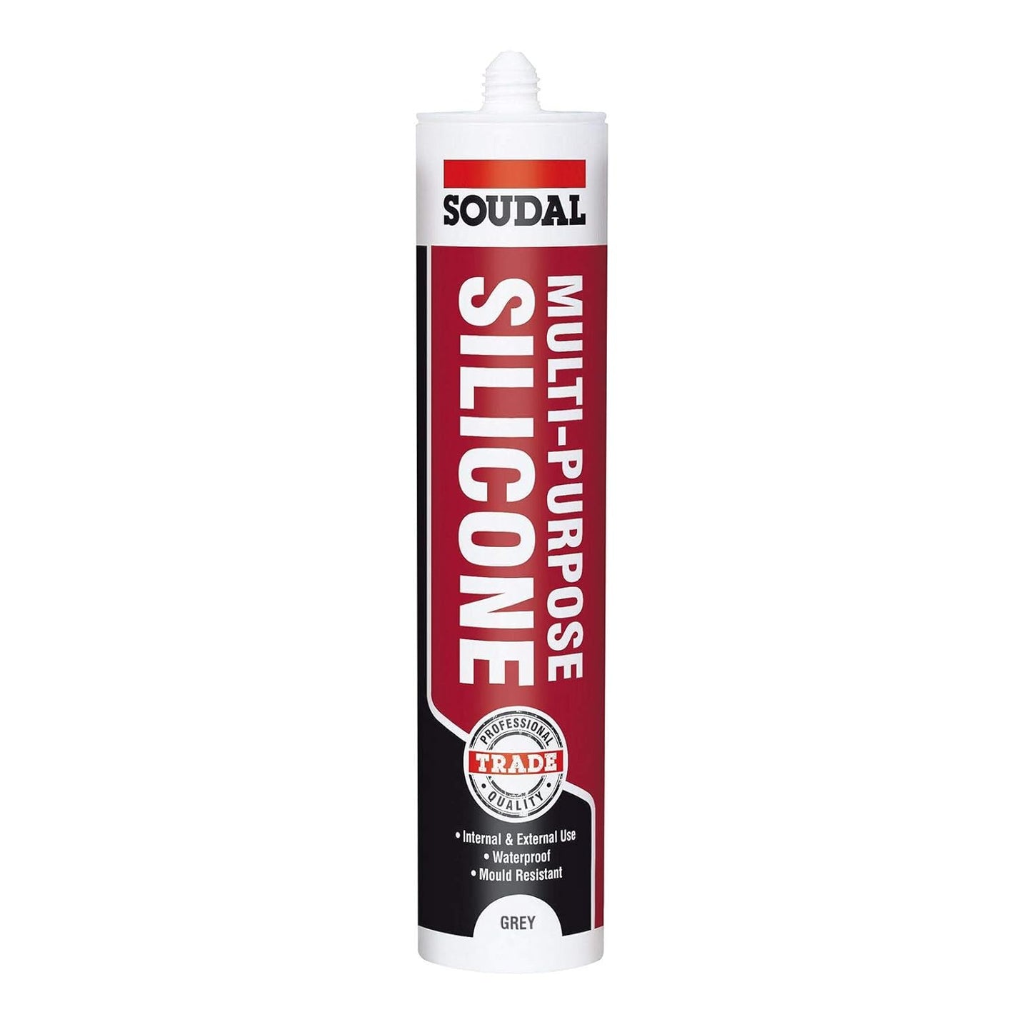 Soudal Trade Multi Use Silicone Grey 270ml